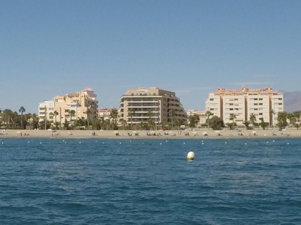 Sotavento 1ª Linea De Playa Apartman Roquetas de Mar Kültér fotó