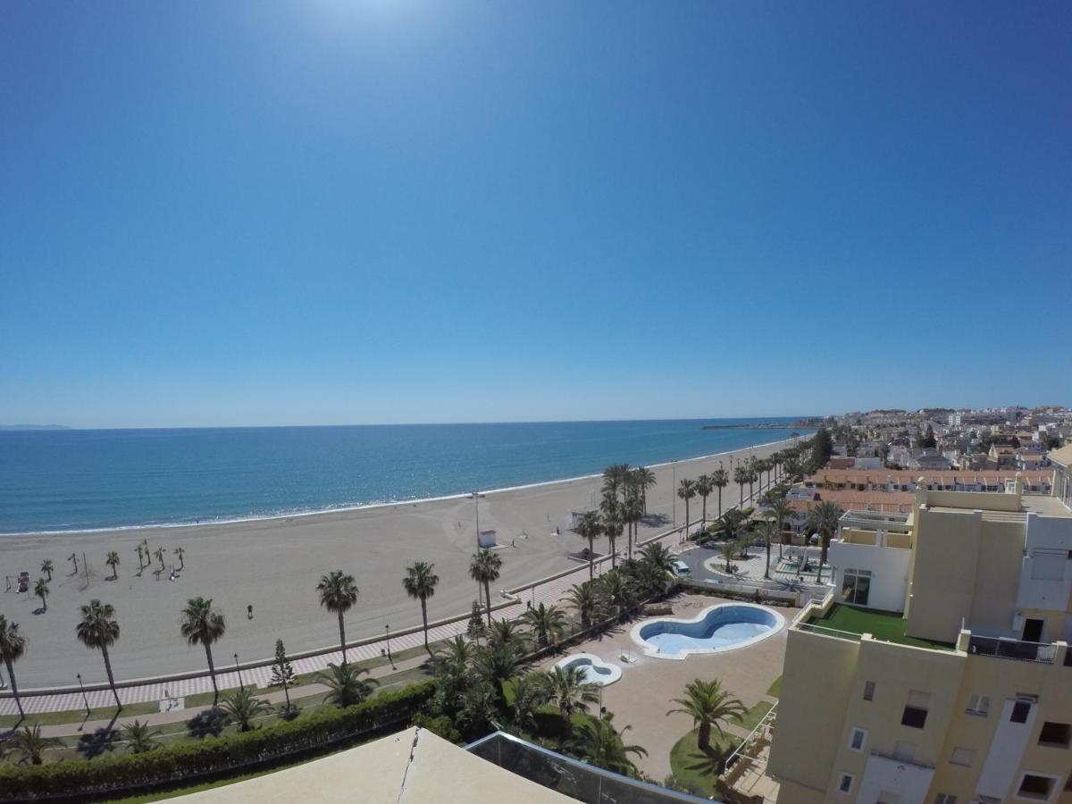 Sotavento 1ª Linea De Playa Apartman Roquetas de Mar Kültér fotó
